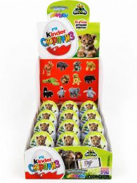 Kinder Surprise яйцо Натунс 20г (36шт/блок)