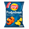 Чипсы"Lay`s"105г рифл.Пряная Креветка  20шт/ящ РФ+