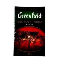 Чай Greenfield заварн. KENYAN Sunrise черный 100 гр. (14 шт/ящ)