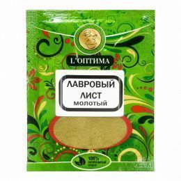 Лавровый лист МОЛОТЫЙ "Оптима" 10г (20шт/ящ)+