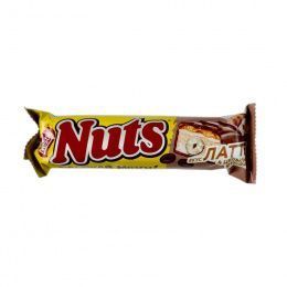 Nuts батончик Латте 60г (24шт/блок)