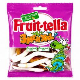 Fruittella мармелад Змеи Ххl 70г (30шт/ящ)