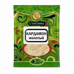 Кардамон молотый "Оптима" 10г (20шт/ящ)+