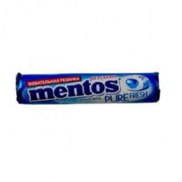 Mentos ролл Свежая мята 15,5г (24шт/блок)