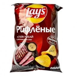 Чипсы"Lay`s"140г Стейк (19 шт/ящ) РФ