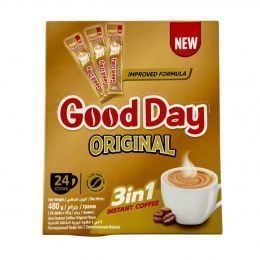 Кофе Good Day 3в1 Оригинал 20г (24шт/бл*12бл/ящ)