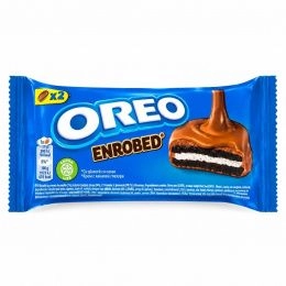 ОРЕО Сендвич-печенье Covered chocolate milk 41г (24шт/ящ)