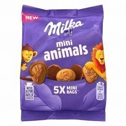 Milka печ. Mini animals с мол.шокол.99,5гр (8шт/блок)