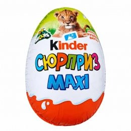 Kinder Surprise яйцо Maxi 100г (12шт/блок)