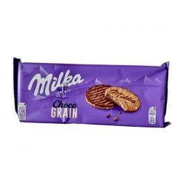 Milka печенье Choco Grain с овсяными хлопьями 126г (20шт/бл)