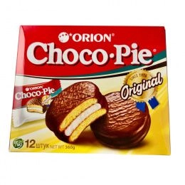 Пирожное ORION Choco Pie Классич. 360гр. (30гр*12) (8шт/ящ)