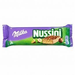 Milka вафли NUSSINI  в мол.шок. с дробл.фунд.31г (35шт/блок)