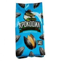 Cемечки "КРОКОДИЛ"  Соль 140г (20шт/ящ)