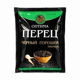 Перец Черный Горошек "Оптима" 50г (15шт/ящ)