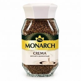 Кофе  MONARCH Крема раств. ст.Банка 95гр. (6шт/ящ)+