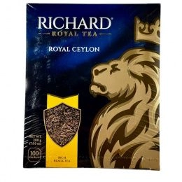 Чай RICHARD 100 пак. ROYAL CEYLON черн. (6шт/ящ)