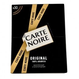 Кофе стик Carte Noire раств. сублимир.1,8г(30шт/бл*20бл/ящ)