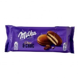 Milka бисквит Choc Choc в молоч. шок. с шок. начинкой 150г (12шт/ящ)