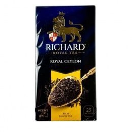 Чай RICHARD 25 пак. ROYAL CEYLON черн. (12шт/ящ)