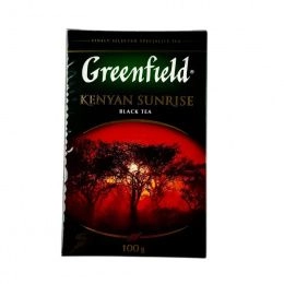 Чай Greenfield заварн. KENYAN Sunrise черный 100 гр. (14 шт/ящ)