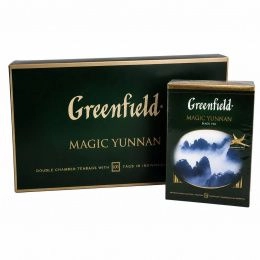 Чай Greenfield 100 пак. MAGIC YUNNAN чай чер. (9 шт/ящ)