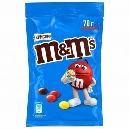 M&M's Драже MAXI Криспи 70г(28шт/бл)