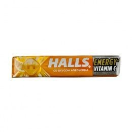 Halls леденцы Апельсин 25г (12шт/бл/360шт/ящик)