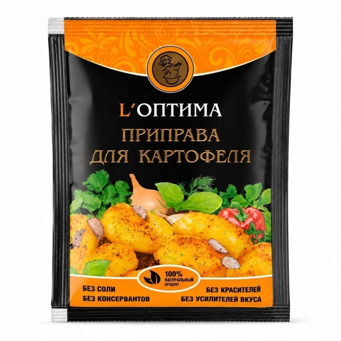 Приправа для КАРТОФЕЛЯ "Оптима" 20г (20шт/ящ)