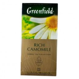 Чай Greenfield 25 пак. RICH CAMOMILE (Ромашка) чай трав.(10 шт/ящ)