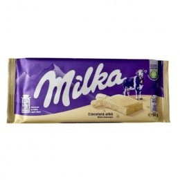 Milka EU шоколад White 90г (24шт/блок)