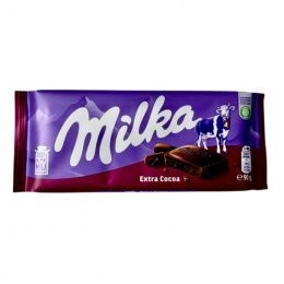 Milka EU шоколад Extra Cocoa 90г (25шт/блок)