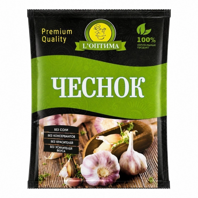 Чеснок сушеный "Оптима" 20г (20 шт/ящ)