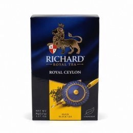 Чай RICHARD заварн. ROYAL CEYLON 90гр (14шт/ящ)