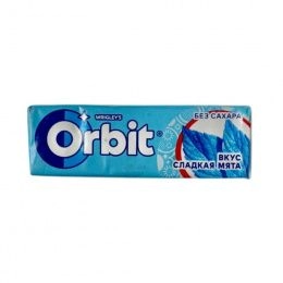 Orbit жев.рез. Сладкая мята (30шт/бл/20бл/ящ)