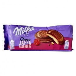 Milka ПЕЧЕНЬЕ  Choco dessert raspberry МАЛИНА  147г. 1*24