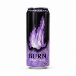 Напиток тониз. б/а "BURN" Тропический микс ж/б 0,449л (12шт/уп)