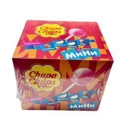 Chupa Chups карамель Мини 6г блок (100шт/блок)