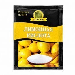 Лимонная кислота "Оптима" 20г (20 шт/ящ)