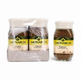 Кофе  MONARCH Крема раств. ст.Банка 95гр. (6шт/ящ)