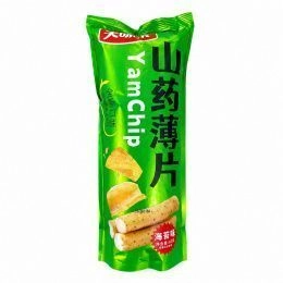 Чипсы YAM CHIP Морские Водоросли (ЗЕЛЁНЫЙ) 90г (10шт/уп*8уп/ящ)