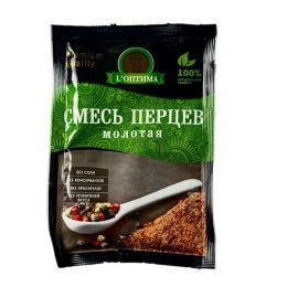 Смесь перцев Молотая "Оптима" 20г (20шт/ящ)