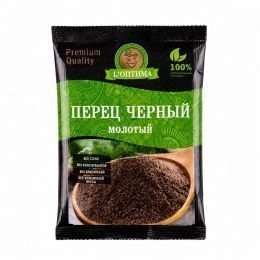 Перец Черный молотый "Оптима" 20г (20шт/ящ)