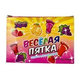 КМ Кар.с пудрой Веселая Пятка11г (48шт/бл*12бл/ящ)