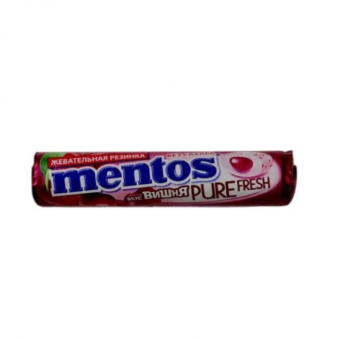 Mentos ролл Фреш вишня 15,5г (24шт/блок)
