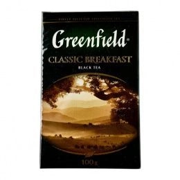 Чай Greenfield заварн. Classic BREAKFAST черный 100 гр. (14 шт/ящ)