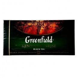 Чай Greenfield 25 пак. KENYAN Sunrise черный (10 шт/ящ)