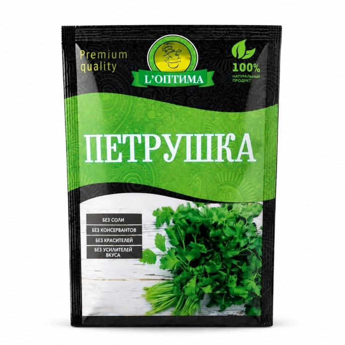 Петрушка зелень сушеная "Оптима"(10г) 20шт/ящ