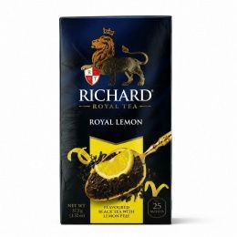 Чай RICHARD 25 пак. ROYAL LEMON черн. (12шт/ящ)