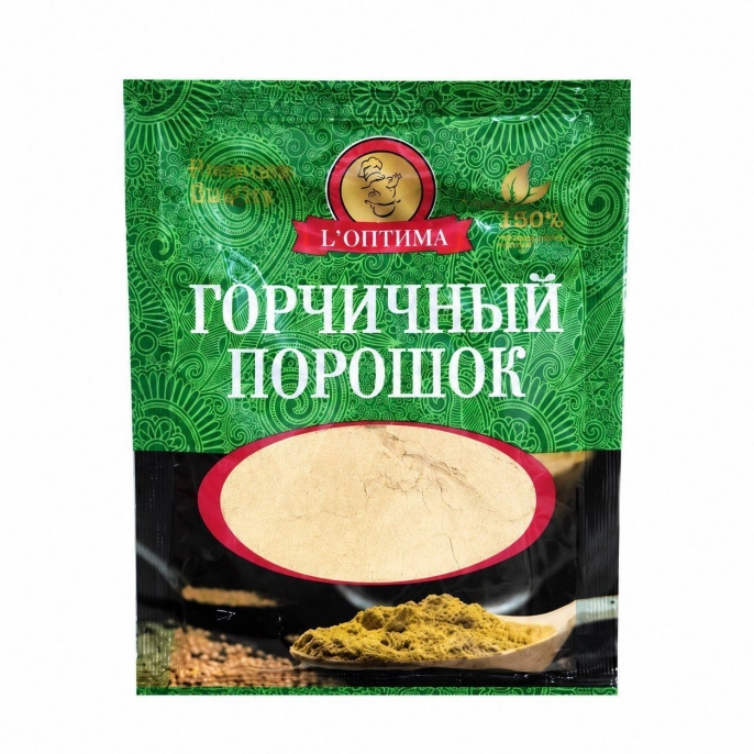 Горчичный порошок "Оптима" 100г (60шт/ящ)+