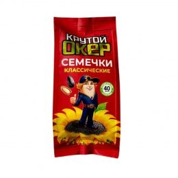Cемечки "КРУТОЙ ОКЕР" 40г (45шт/ящ)
